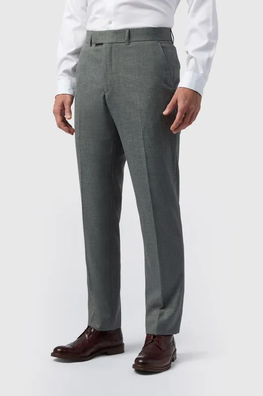 Blake Texture Regular Trousers - Antique Rogue
