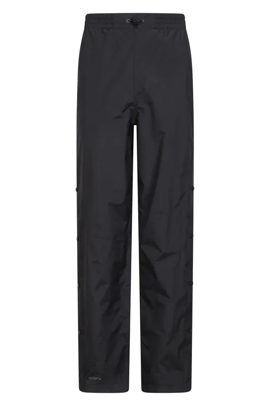 Downpour Waterproof Over Trousers Rain Short Leg Length - Mountain Warehouse