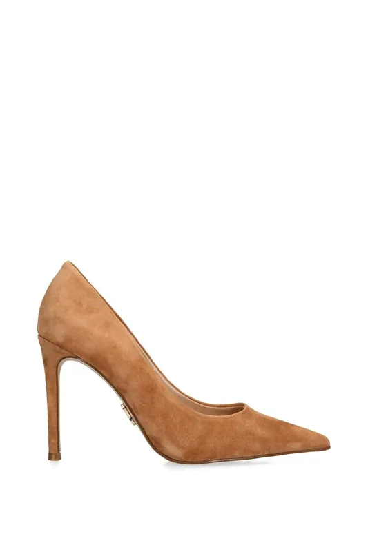 Thrive Camel Suede' Suede Heels - STEVE MADDEN