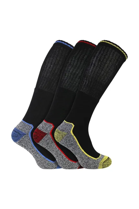 Mens Knee High Bamboo Work Socks - Sock Snob