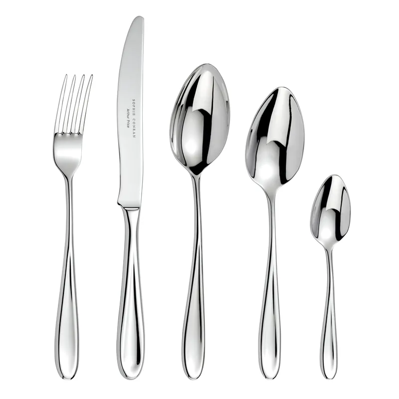 Sophie Conran 'Rivelin' Stainless Steel 34 Piece 8 Person Gift Boxed Cutlery Set - Arthur Price