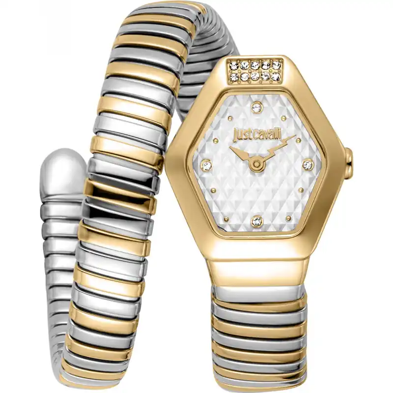 JC1L394M0055 Signature Snake 23mm Quartz Watch - Just Cavalli