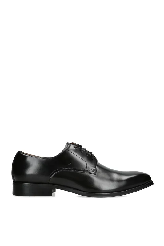 Parscal Black' Leather Shoes - STEVE MADDEN