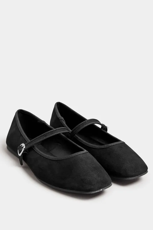 Extra Wide Fit Mary Jane Ballet Pumps - Yours