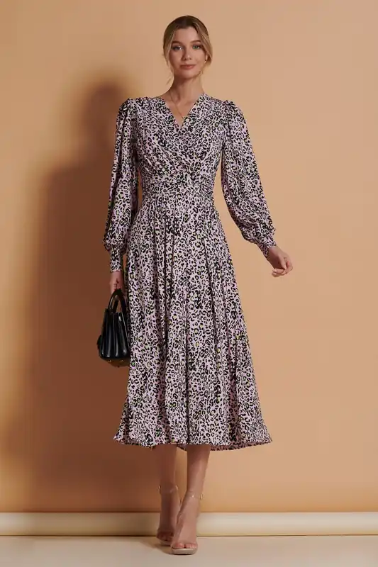Allyn Long Sleeve Maxi Dress - Jolie Moi