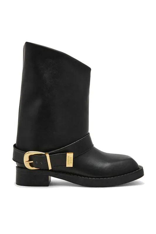 Climaxx Ankle Boot Black' Leather Boots - STEVE MADDEN