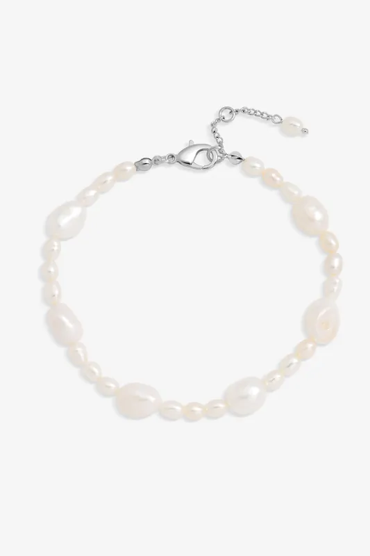 Real Freshwater Pearl Bracelet - Jon Richard