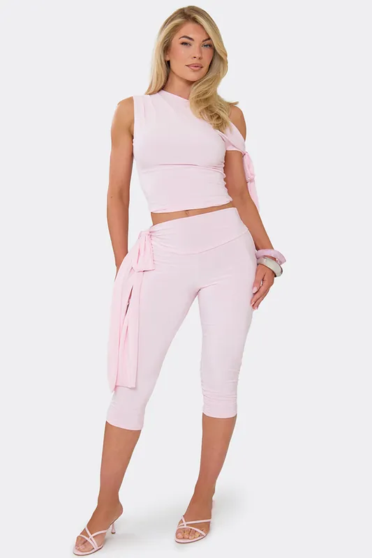 Tie Capri Leggings - EGO
