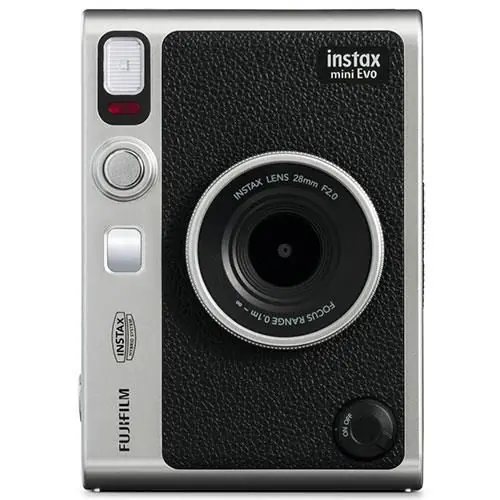 mini Evo Instant Camera in Black - instax