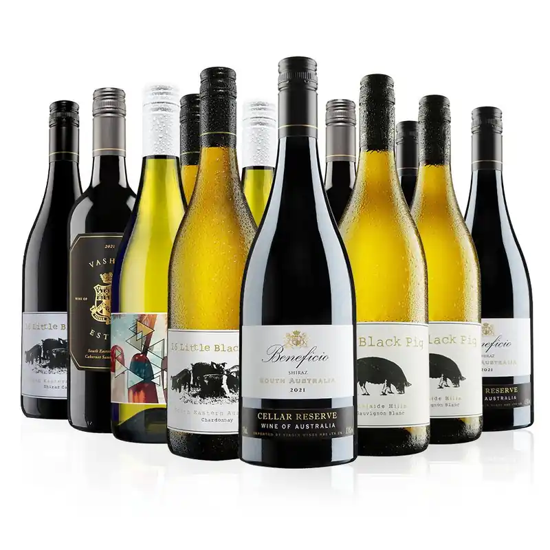 Australian Blockbusters Mixed Wine case 12 Bottles (75cl) - Virgin Wines