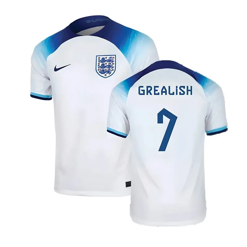 Mens 2022 - 2023 Home Shirt - Grealish 7