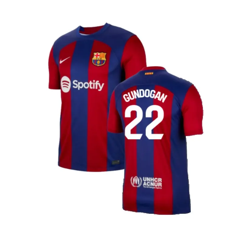 Mens 2023 - 2024 Home Shirt - Gundogan 22