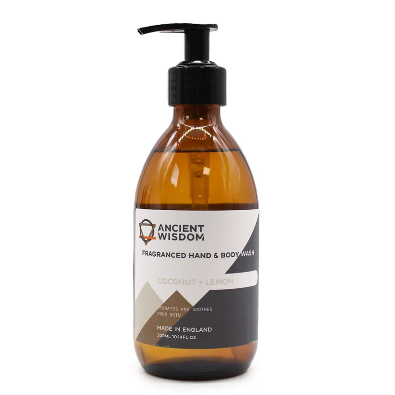 Coconut & lemon Hand & Body Wash 300ml - KDMD
