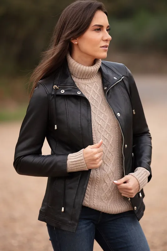 Versatile Real Leather Casual Jacket - Ashwood Leather