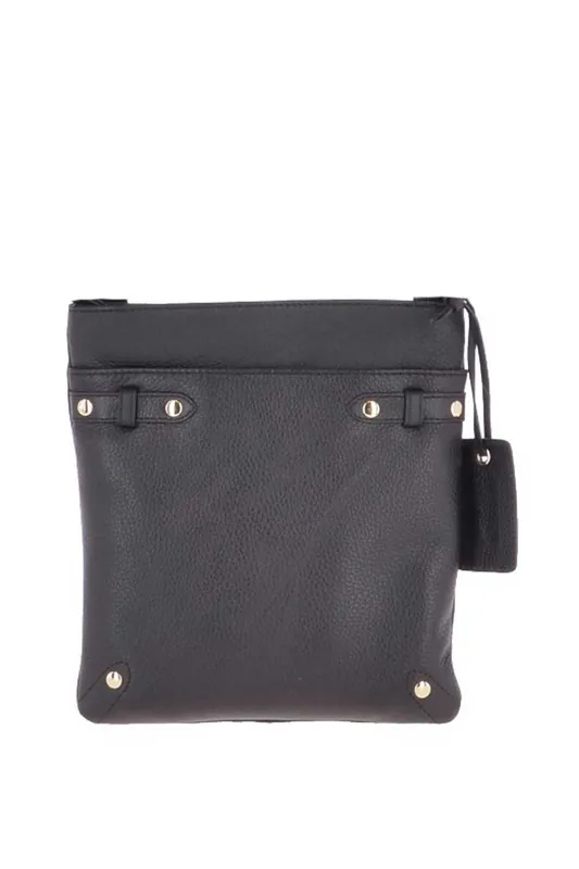 'Dolly' Zip Top Leather Cross Body Bag - Ashwood Leather