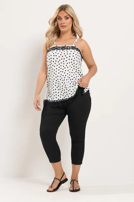 Cropped Stretch Jeggings - Yours