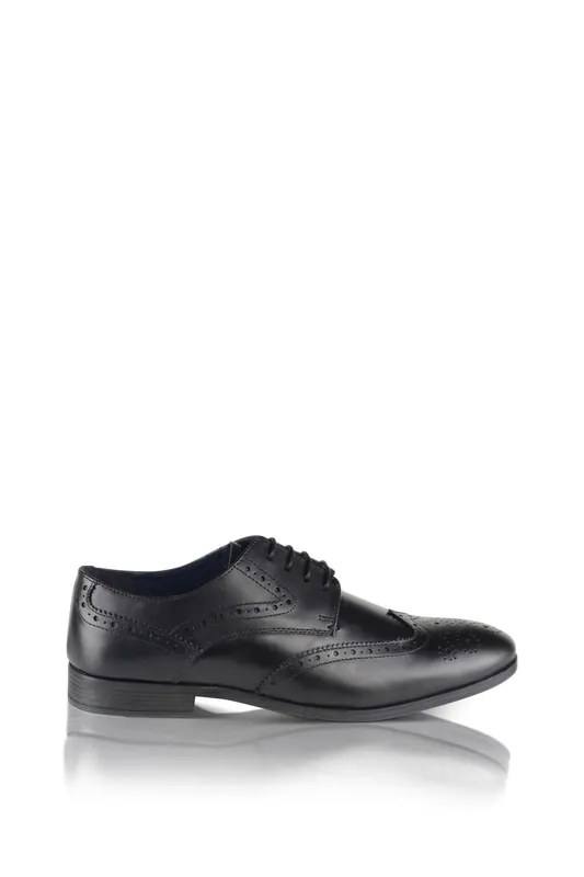 Wilson Leather Lace-up Smart Formal Brogue Shoes