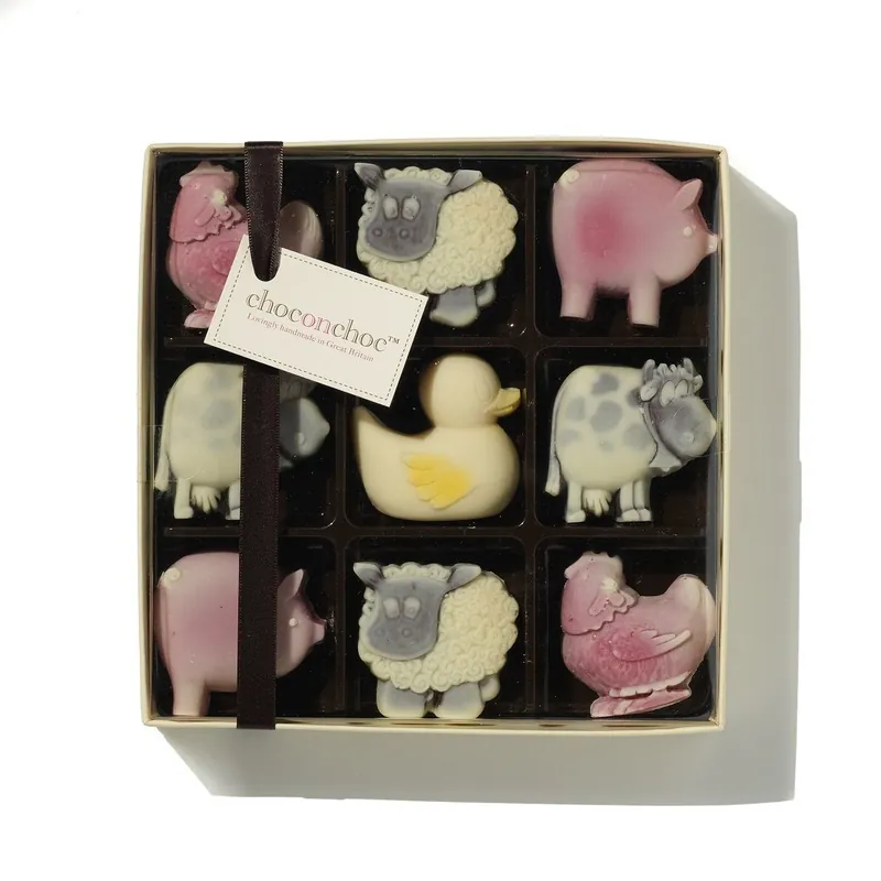 Chocolate Animals Farmyard Selection Box - CHOC ON CHOC