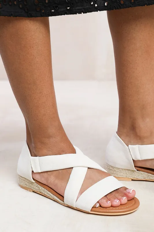 Alexis' Extra Wide Fit Low Wedge Sandals - Where's That From