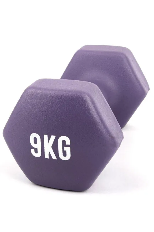 Hexagonal Dumbbell - 9kg Pair