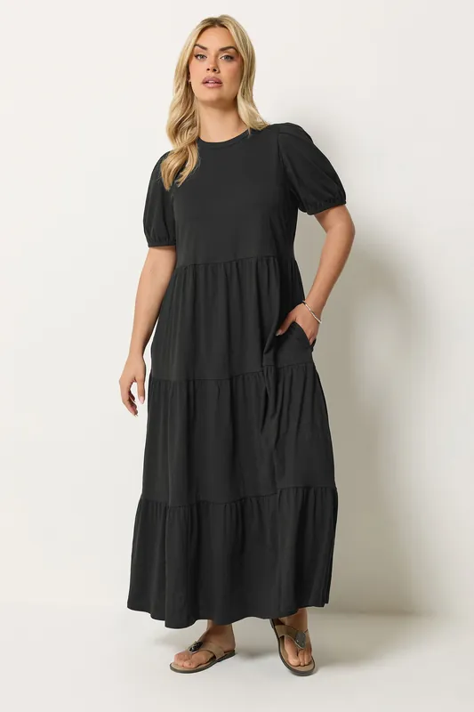Puff Sleeve Maxi Dress - Yours