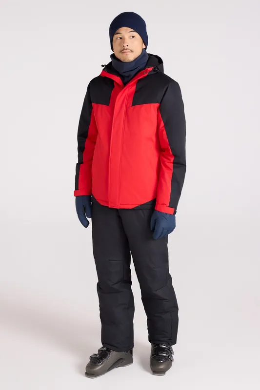 Padded Ski Jacket and Pant Set Waterproof Zip Ski Suit - Mountain Warehouse
