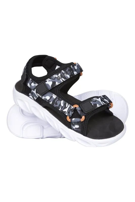 Ripple' Casual Lightweight Cushioned Touch Strap Open Toe Sandal - Mountain Warehouse