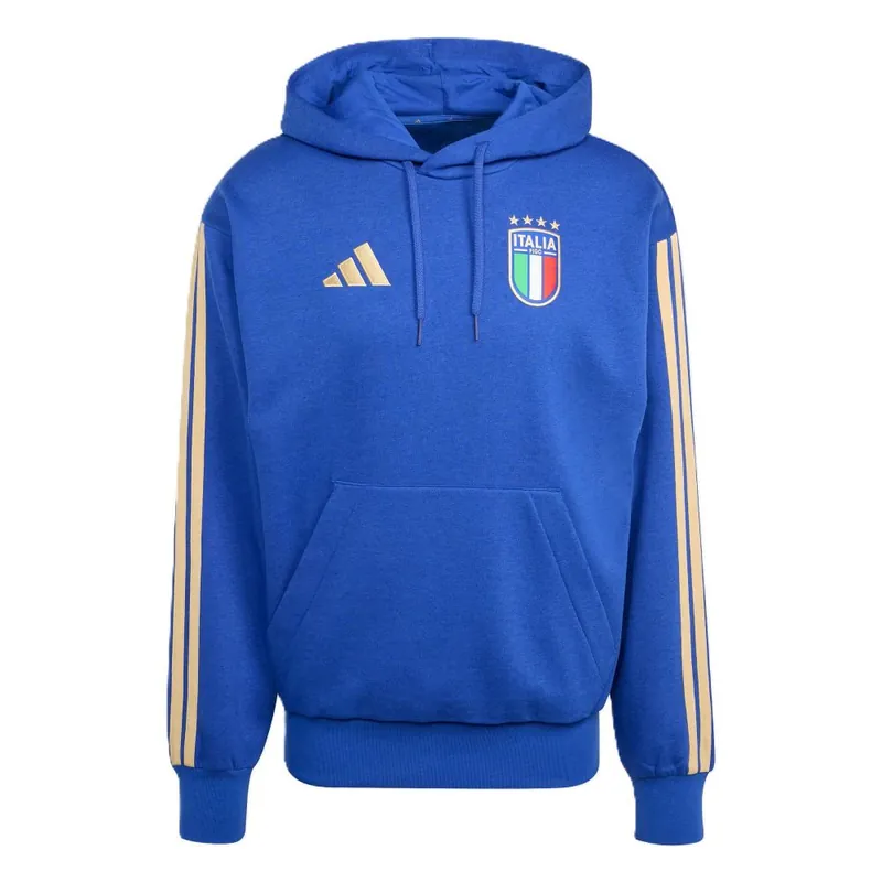 Mens 2026 2027 DNA Fleece Hoody Blue - Italy