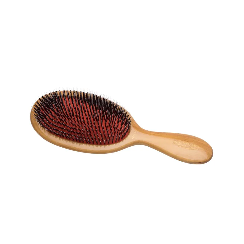 Popular Bristle 7 Nylon Hair Brush Light Wood - Mason Pearson