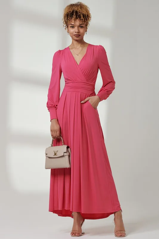 Giulia Long Sleeve Maxi Dress - Jolie Moi