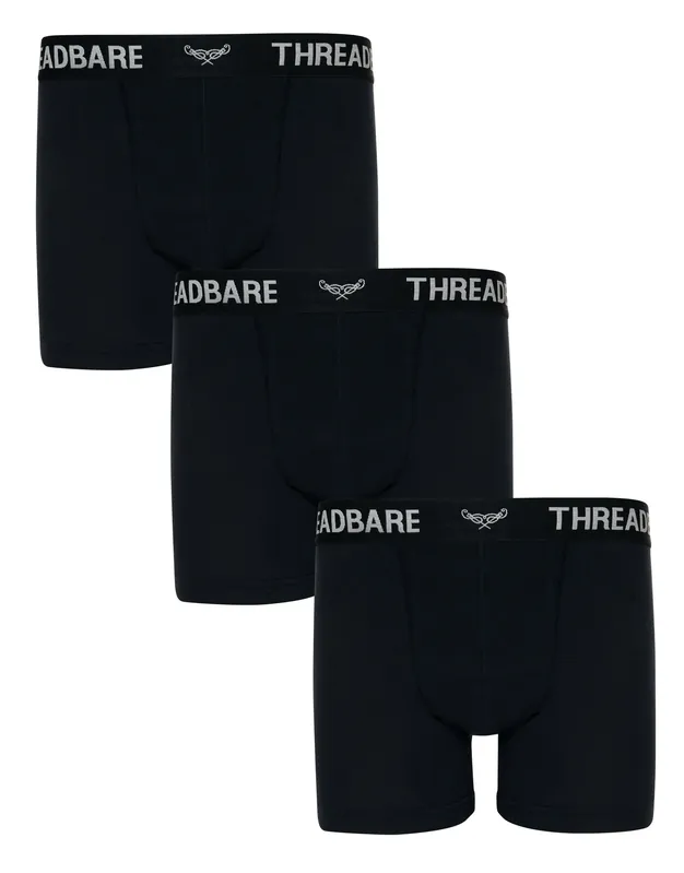 3-Pack 'Ernest' Hipster Fit Boxer Shorts