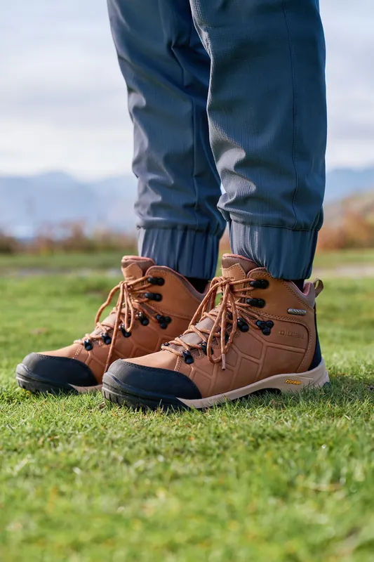 Hurricane' Waterproof Breathable Non Slip Grip Lace Up Walking Boots - Mountain Warehouse