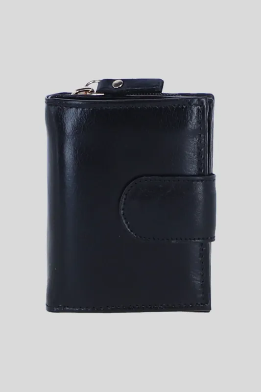 Real Leather RFID Protected Trifold Purse - Ashwood Leather