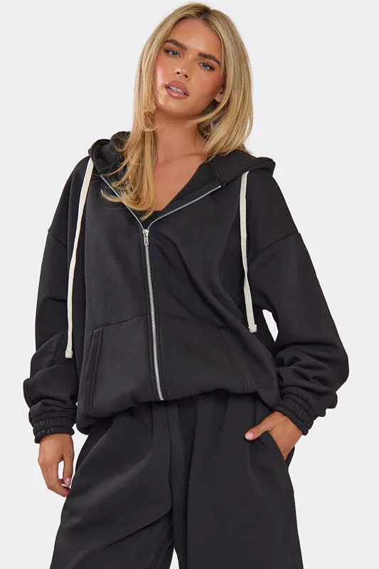 Long Sleeve Zip Hoodie - EGO