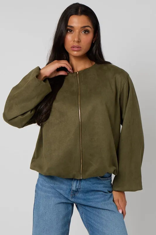 Suede Jacket - Urban Bliss
