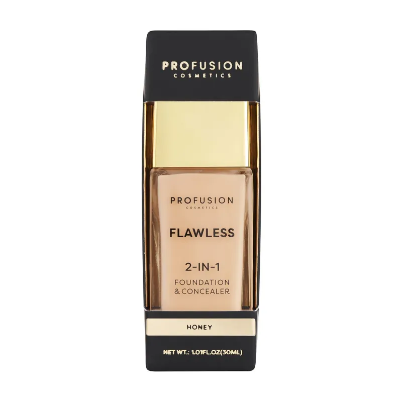 Flawless 2-in-1 Foundation & Concealer Honey