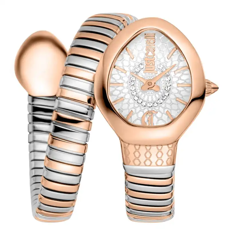 Eclisse Stainless Steel Case, Stainless Steel , Quartz, JC1L371M0075 - Just Cavalli
