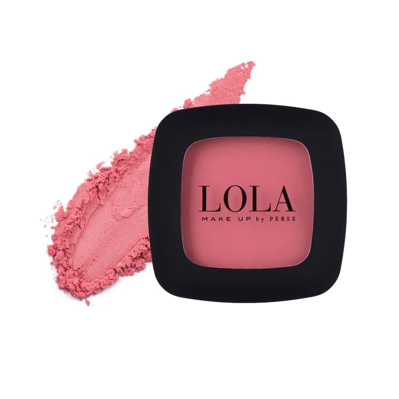Luxe Velvet Blusher – Buildable, Silky & Vegan Cheek Colour Bright Peach 003 - Lola