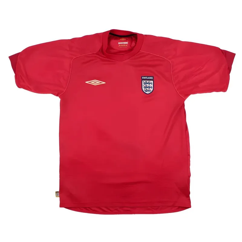 Preloved Mens 2006 08 Umbro Training Shirt M Excellent - England
