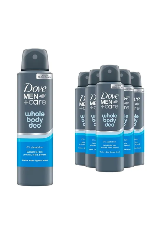 Men+Care Whole Body 72H Deodorant Spray Marine&Blue Cypress 150ml,6pk - Dove