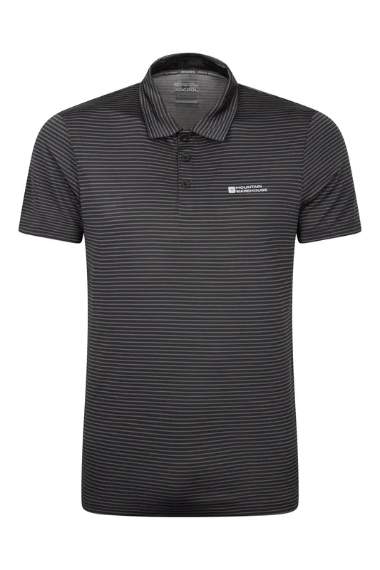 Fairway' IsoCool Polo Shirt Soft Short Sleeve Casual Lightweight Top - Mountain Warehouse
