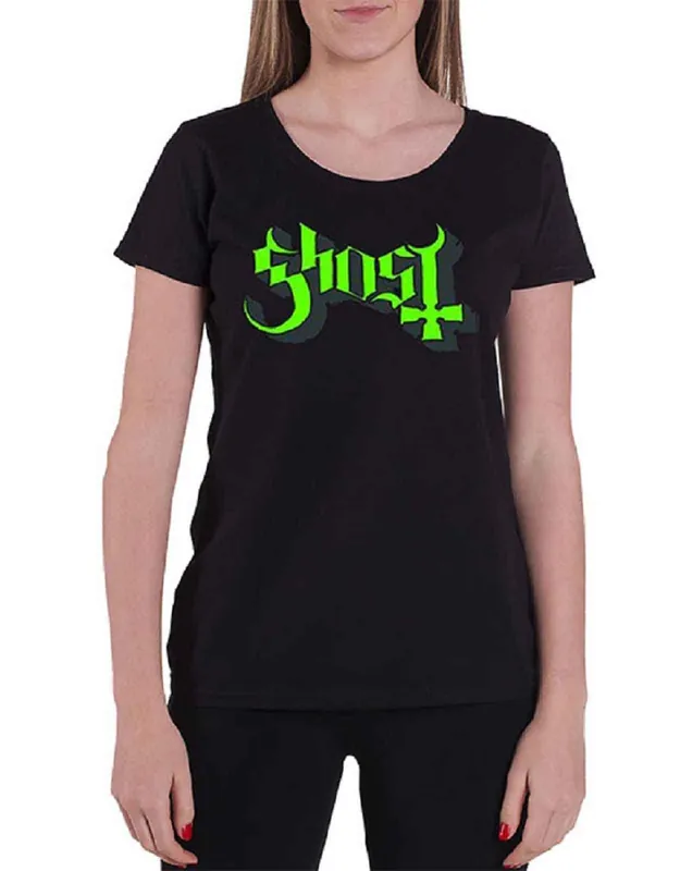 Green Keyline Logo Skinny Fit T Shirt - Ghost