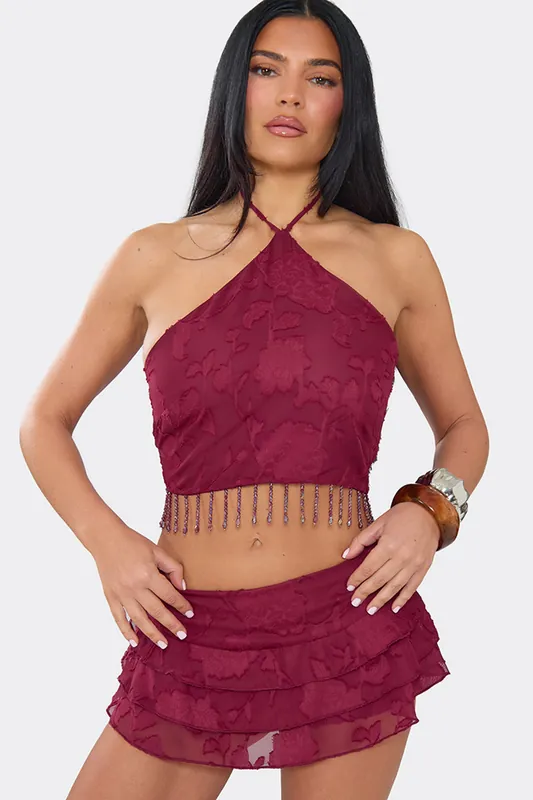 Strappy Halter Neck Top - EGO