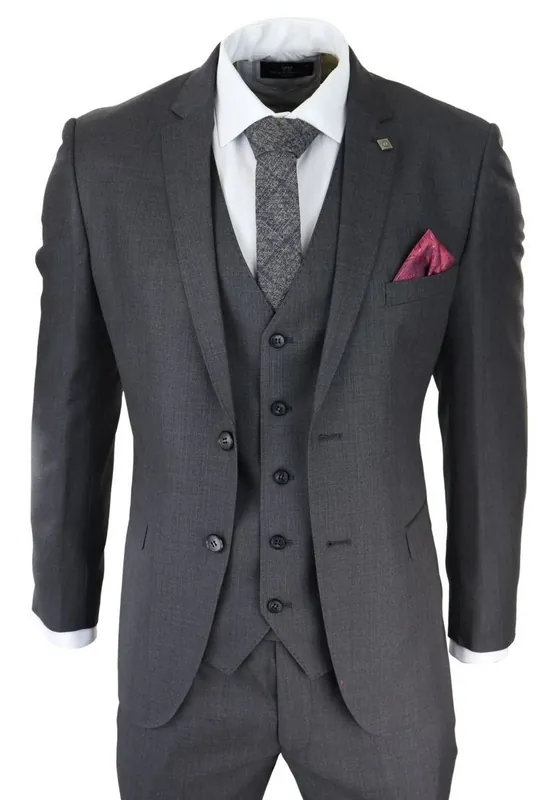 3 Piece Classic Stitch Retro Suit - Infinity Leather