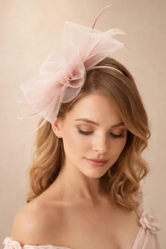 Knot Feather Fascinator - SVNX
