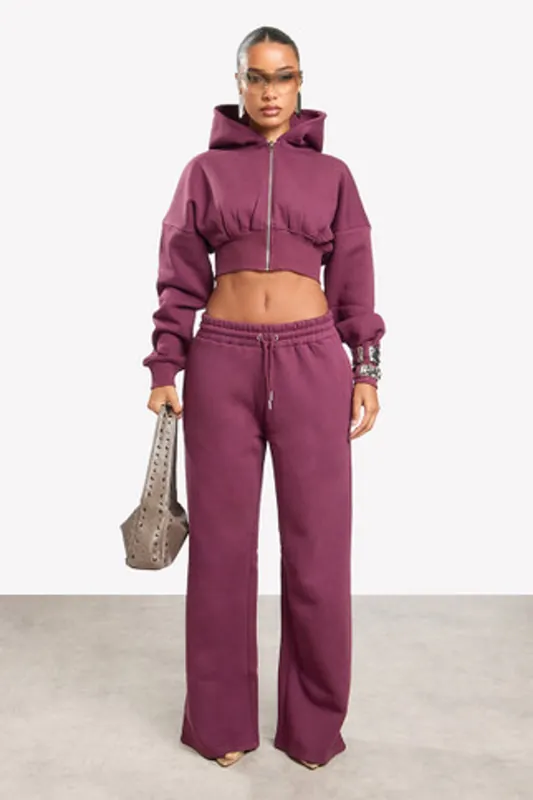Long Sleeve Cropped Hoodie - EGO