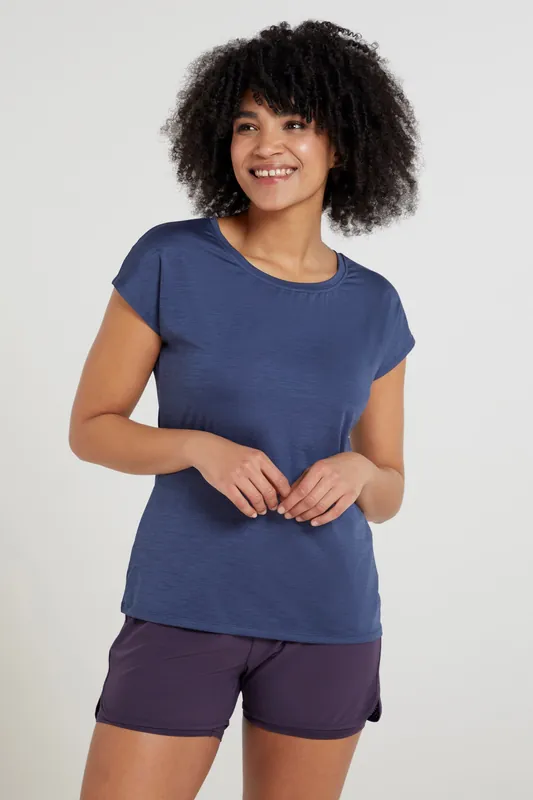 'Panna II' Short Sleeve Loose Fit Stretchy UV Protection T-Shirt