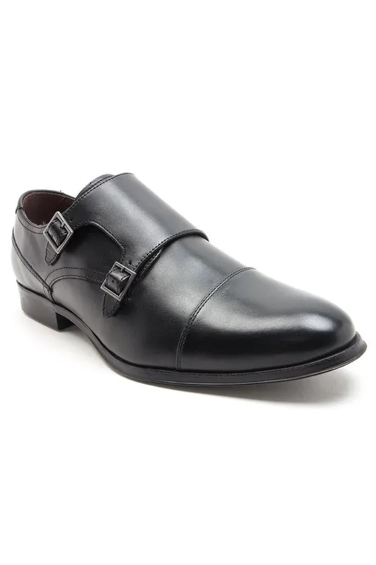 Boycie' Double Monk Strap Formal Shoes - Thomas Crick