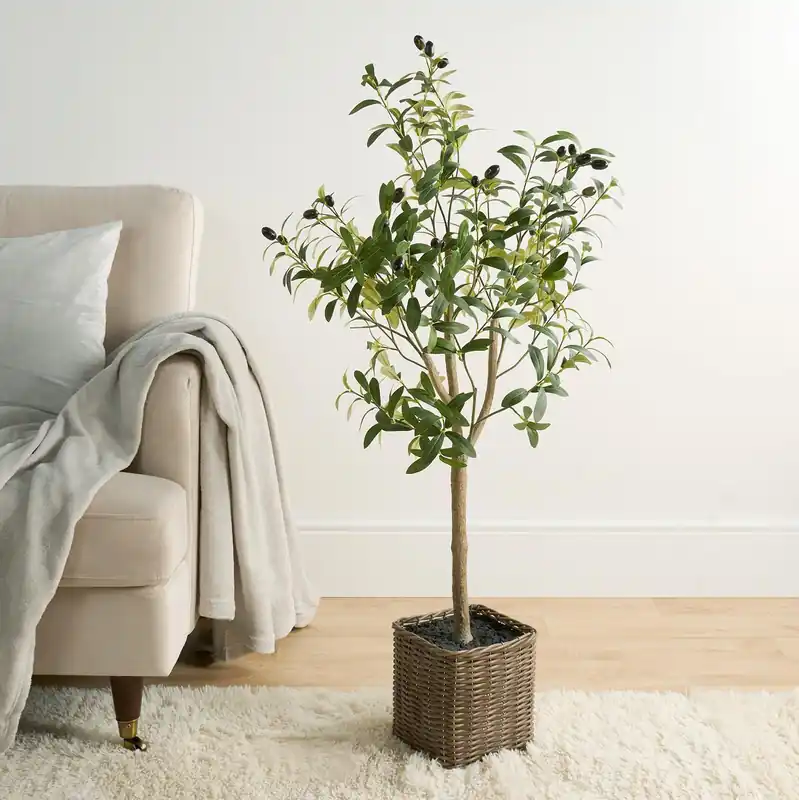 Artificial Olive Tree Plant in Pot Home Decor Party New Home Natural Style 110cm - OHS