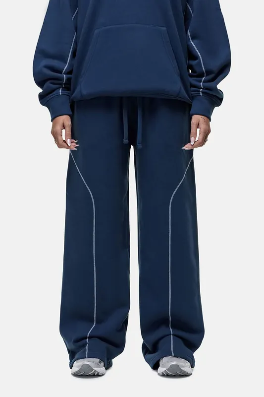 Contrast Stitch Relaxed Jogger - Good For Nothing